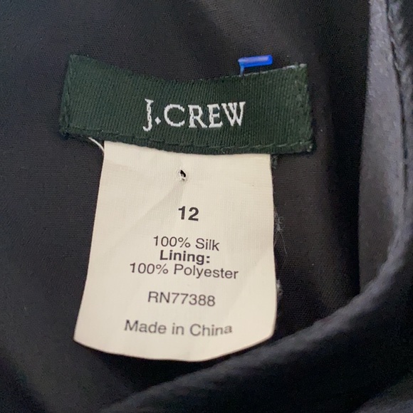 J. Crew 100% silk chiffon twist front tank dress - Picture 6 of 11